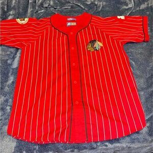 Elite Retro Throwback Chicago Blackhawks Starter baseball style jersey